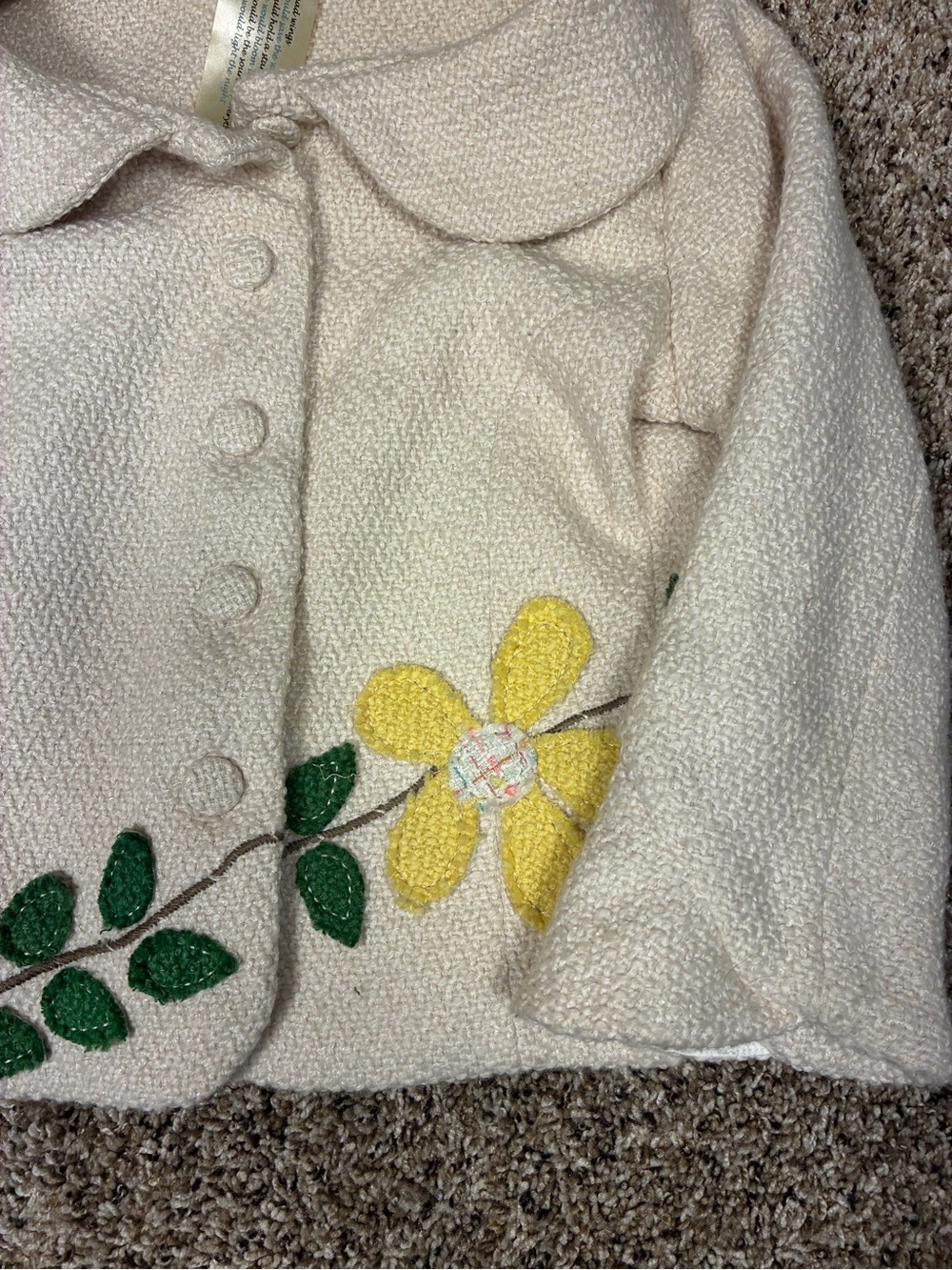 Anthropologie IF Floral Appliqué Jacket - Picture 3 of 14